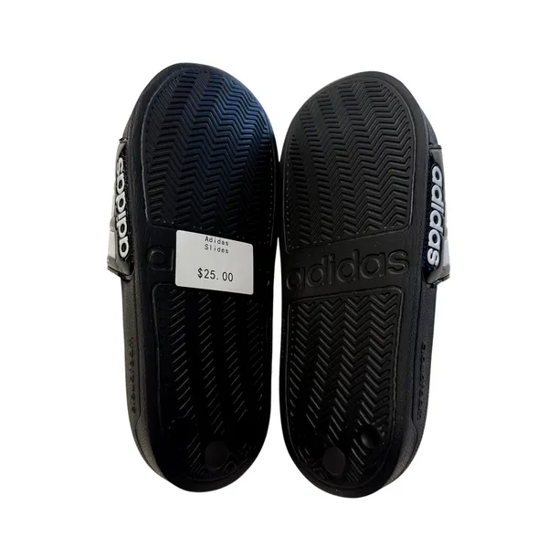 Adidas Women's Adilette Shower Slides in Black, Size 6 - Image 5
