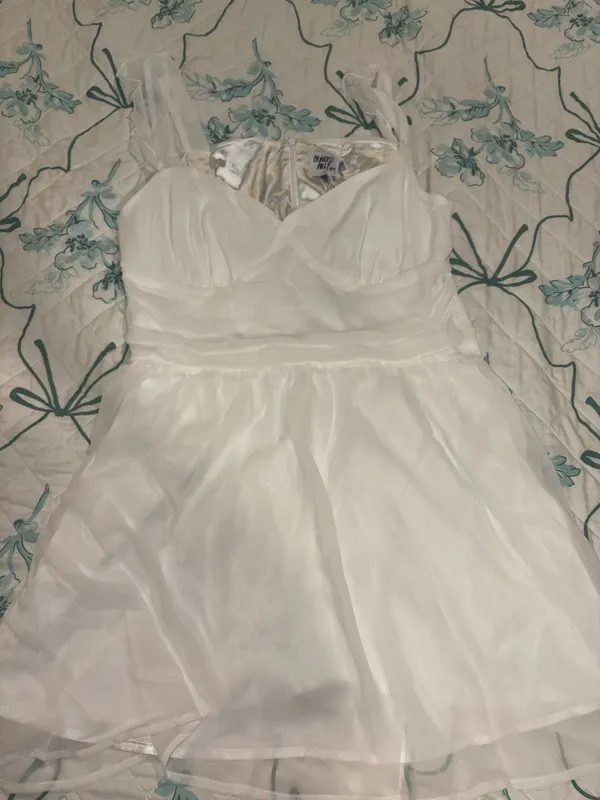 Princess Polly White Mini Dress - Image 2