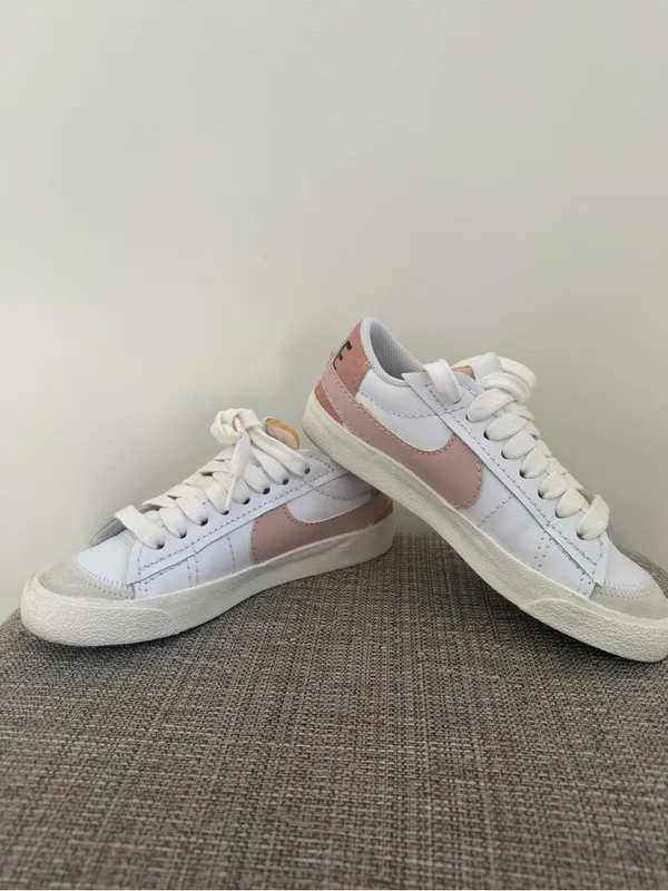 Nike Women's Blazer Low '77 Jumbo "White Pink Oxford" - Image 5