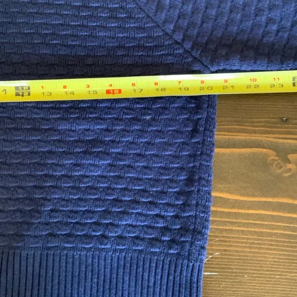 Lululemon Texture Play‎ Crew Sweater Cadet Blue xs/s - Image 8