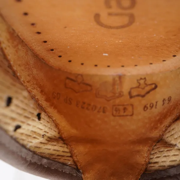 Gabor Hovercraft Brown Suede Perforated Flats Size 5.5‎ - Image 9