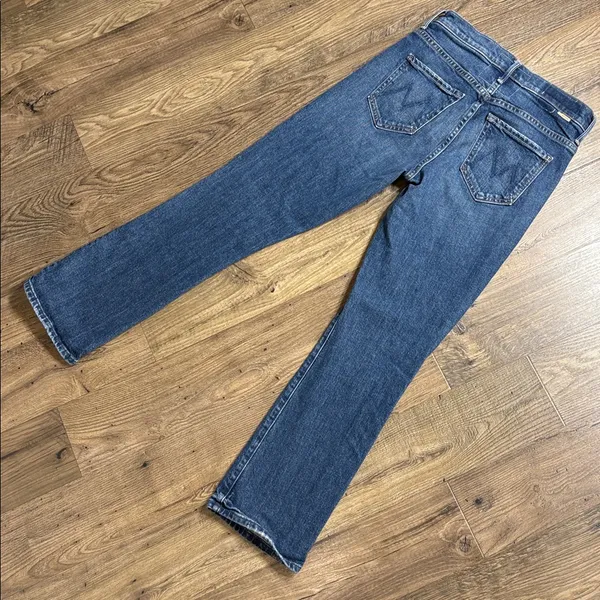 MOTHER JEANS SUPERIOR The Insider Ankle, wash where the sun Don't shine Sz 25 - Image 10