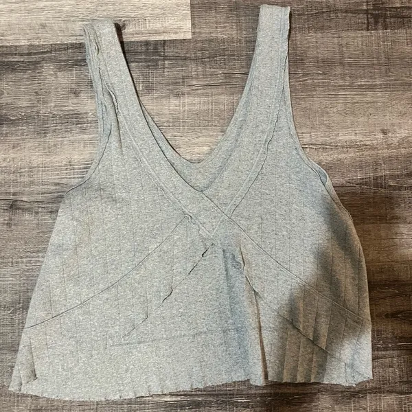 FREE PEOPLE WE THE FREE Harper Tank in Heather Gray - Image 5
