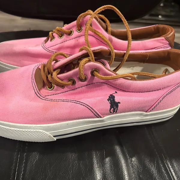 Polo by Ralph Lauren Pink Sneakers - Image 6