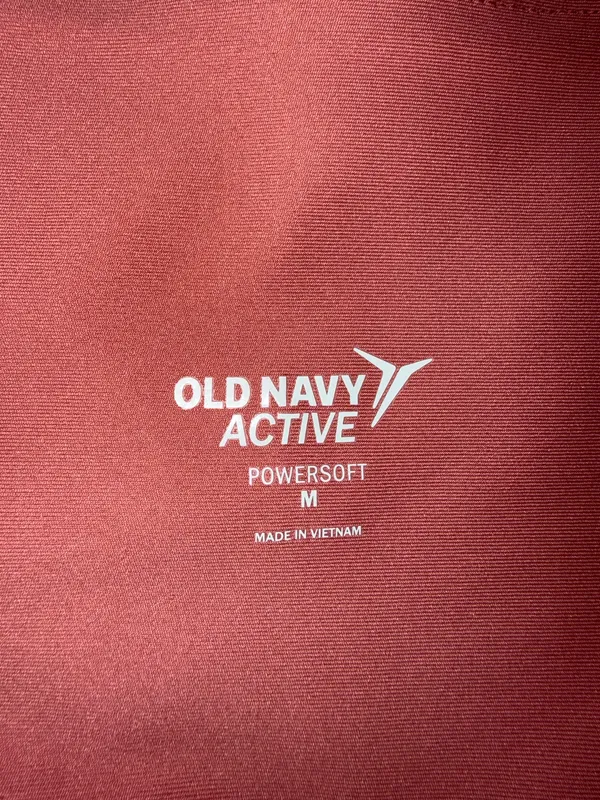Old Navy Active PowerSoft High-Waisted 7/8 Joggers in Dusty Rose - Image 3