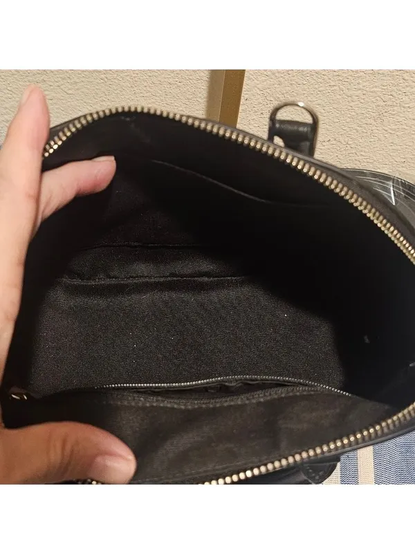 Coach Black Floral Satchel - Image 6