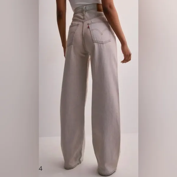 Levi’s Ribcage Wide Leg Jeans in Fairy Dust Dreams Light Wash Size 27 70s 90s - Image 8