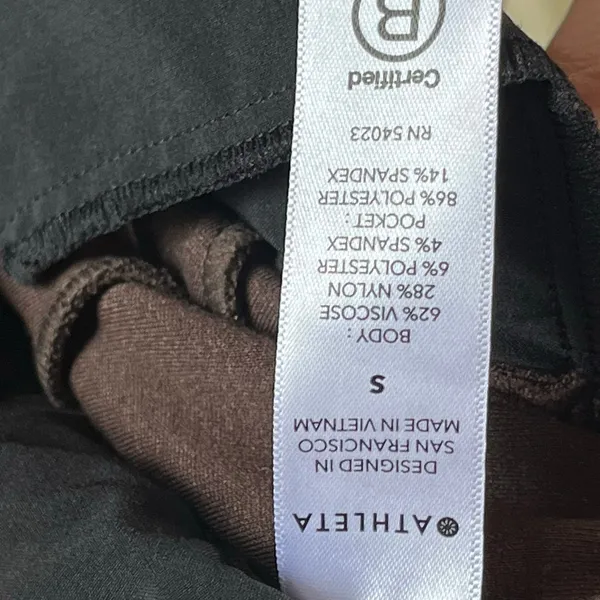 Athleta Women's Heathered Pintuck Pant Dark Brown Size S - Image 6