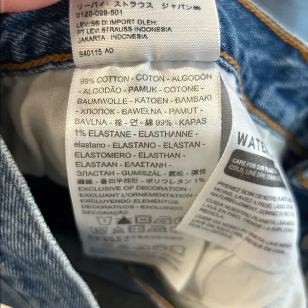 Levi’s Wedgie Straight Leg Denim Jeans - Image 7