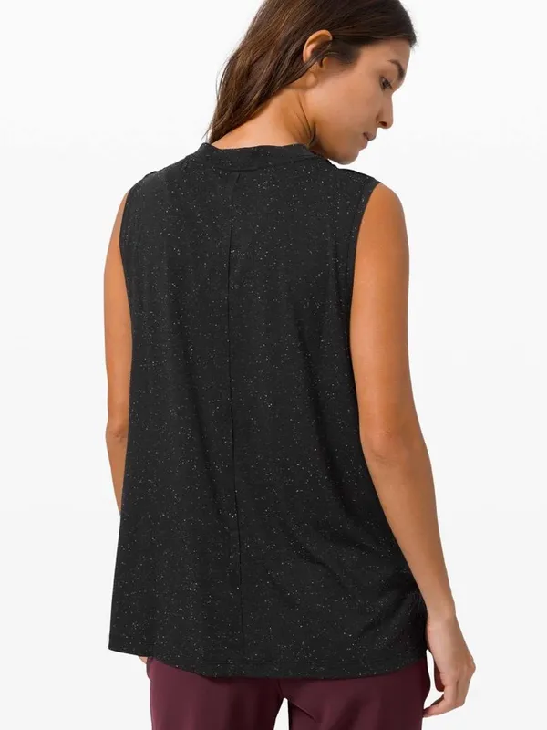 NWT Lululemon Black and White All Yours Boyfriend Tank - Image 3