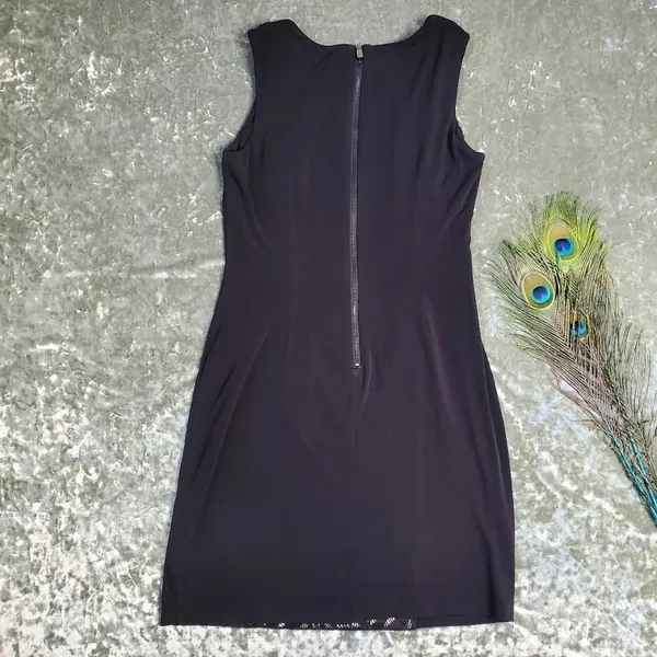 Vince Camuto‎ Black Laser Cut Dress - Image 7