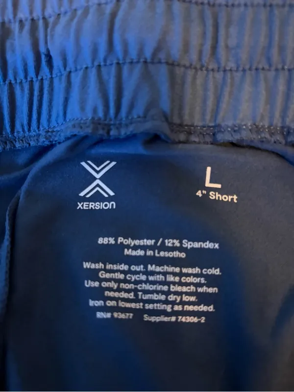 Women's Blue Athletic Shorts - Comfortable Everyday Activewear - Image 3