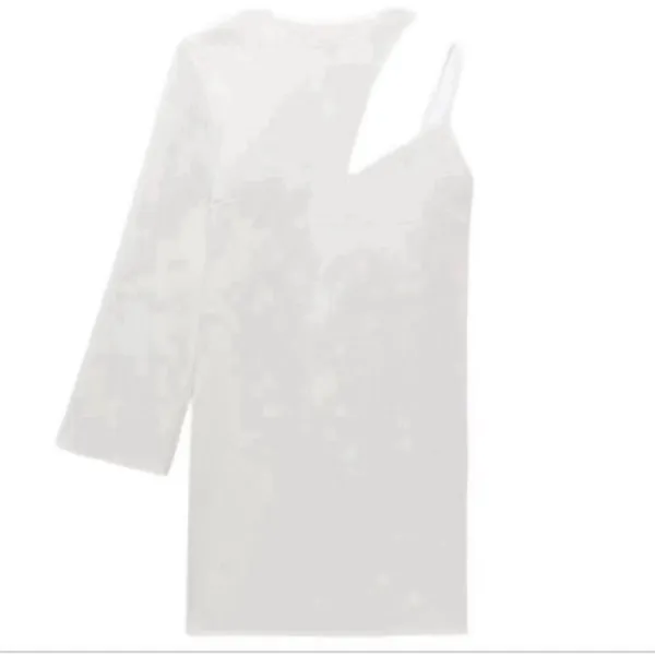 Zara White Mini Dress (Size Medium) - Image 5