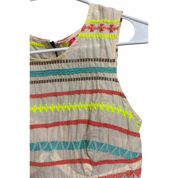 Anthropologie Plenty by Tracy Reese Striped Sunglow Dress Women's Size 4‎ - Image 7
