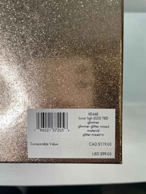 Kate Spade Silver Glitter Slim Card Holder Silver Lunar Light NWT - Image 8
