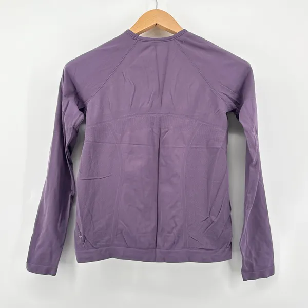 Athleta Purple Long Sleeve Top Thumb Hole‎ Athletic Running Activewear XS - Image 7