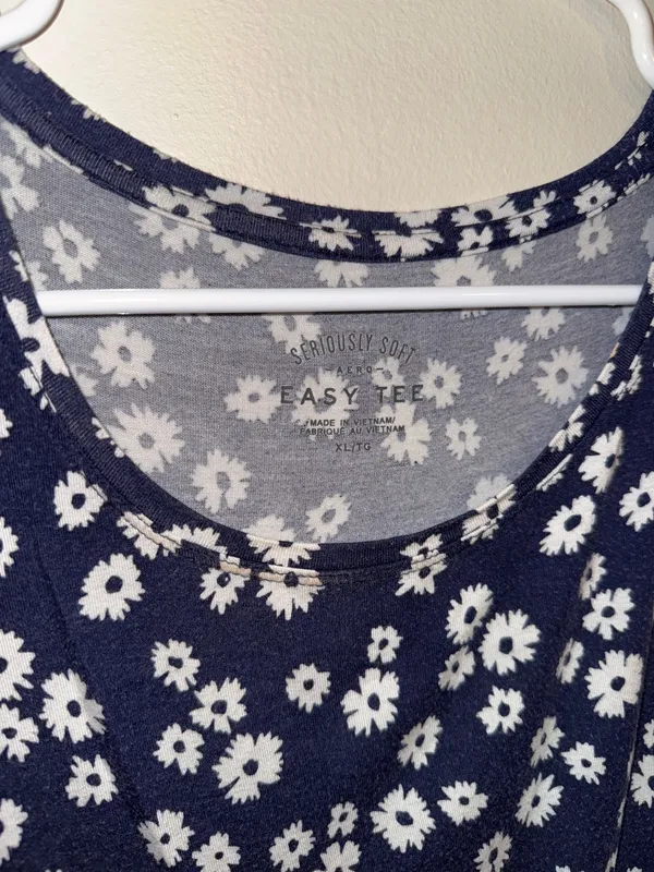Aeropostale Seriously Soft Easy Floral Tee - Image 2
