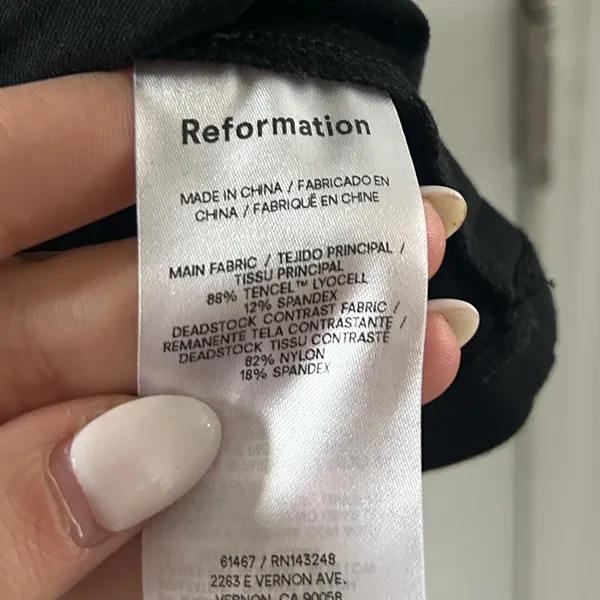 Reformation Darla Cowl Neck Top - Image 4