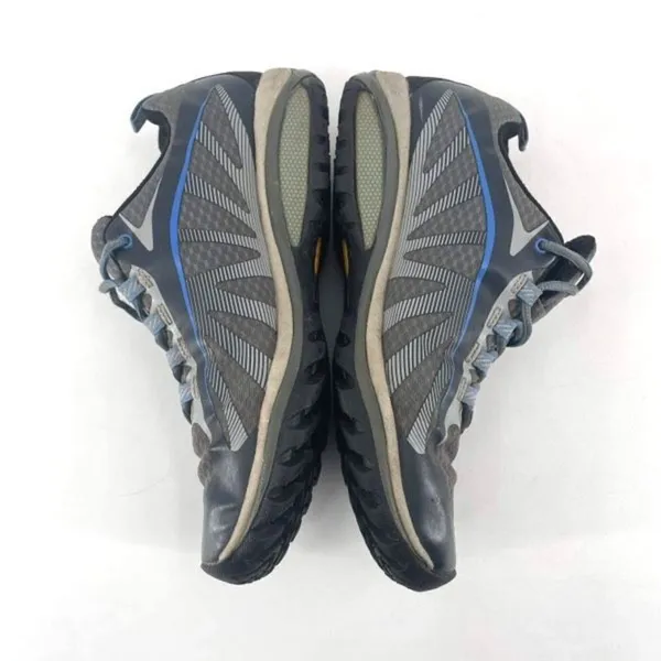 Merrell Women's Siren Edge Vibram Hiking Trail Sneakers Shoes Gray Blue Size‎ 8 - Image 2