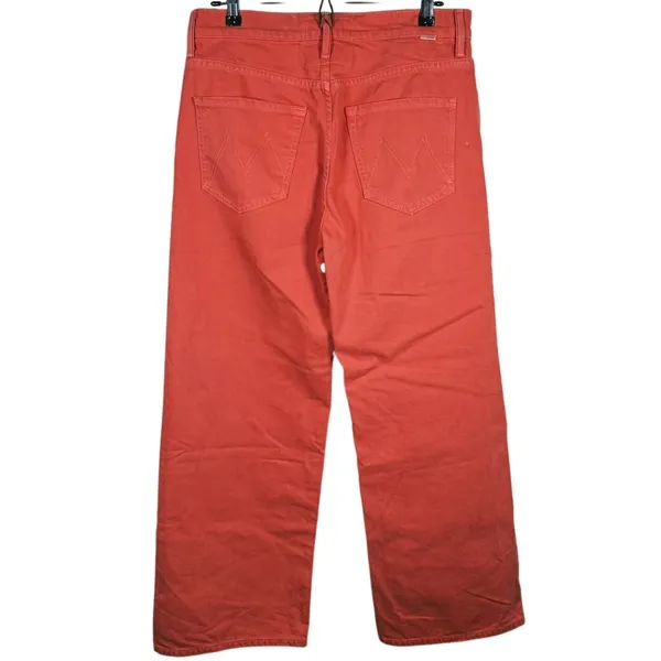 MOTHER The Dodger Wide Leg Ankle Jeans Size 28 Canyon Coral Casual Everyday - Image 3