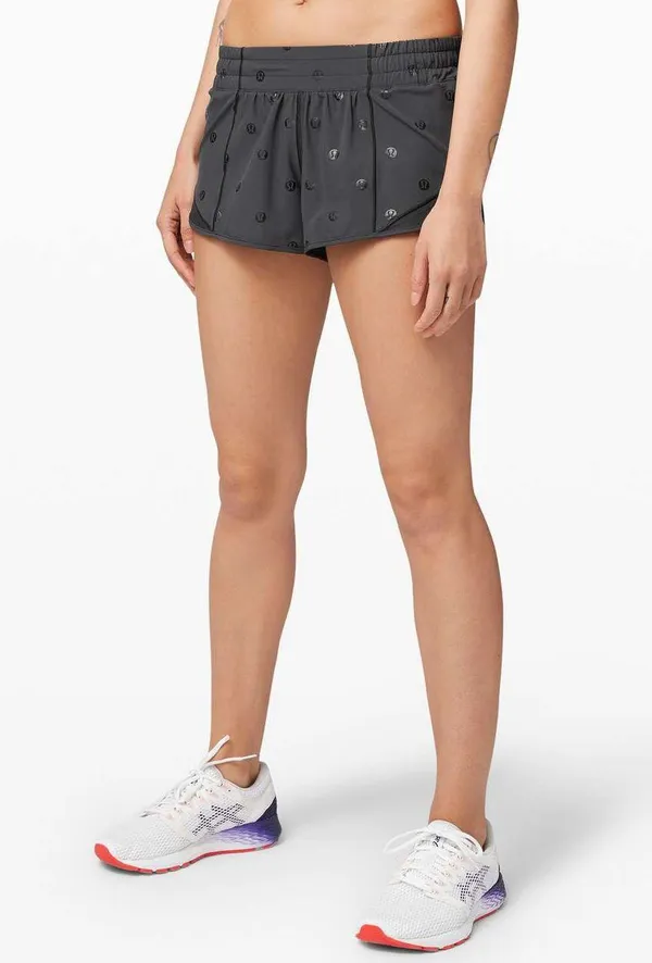 Lululemon RARE  Hotty Hot Short Polka Dot Logo - Image 2