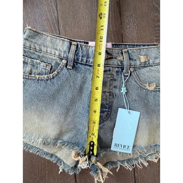 Revice Denim Venus Cut Off Shorts Womens Blue Size 25 - Image 4