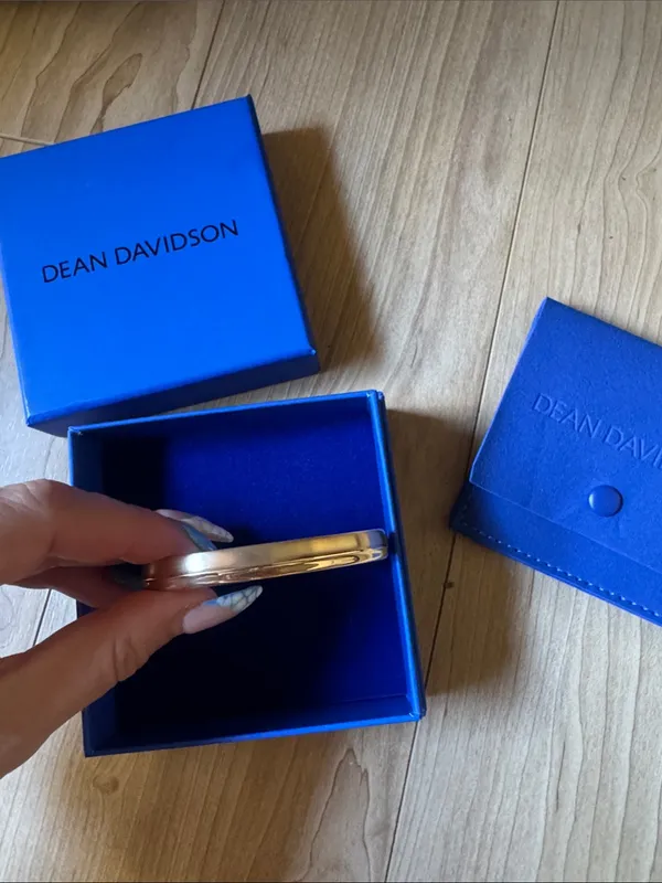 Dean Davidson Tao Hinged Bangle Gold - Image 2