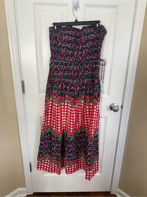 Damson Madder Kelia Midi Dress 4 - Image 2