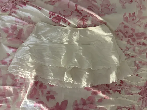 White Mini Skirt Size XS - Image 2