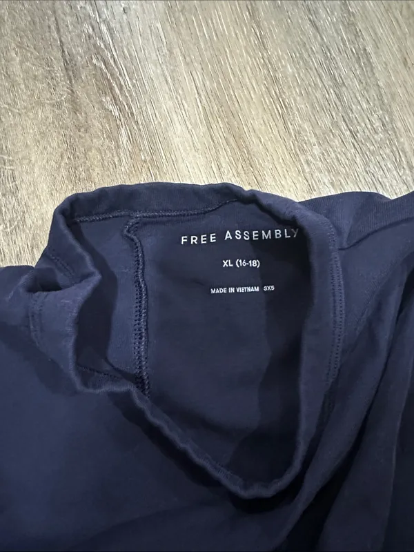 Free Assembly navy blue Short Sleeve Tee - Image 2