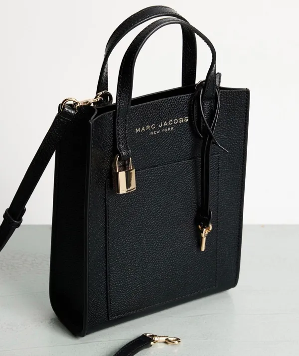 Marc Jacobs Black Leather Small Tote - Image 7