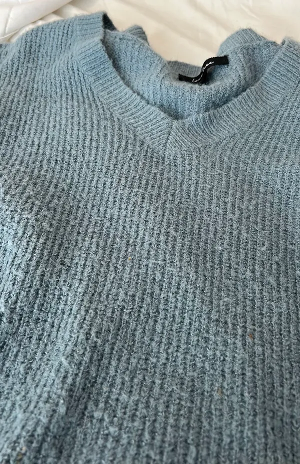 Love Tree Dusty Blue  sweater - Image 3