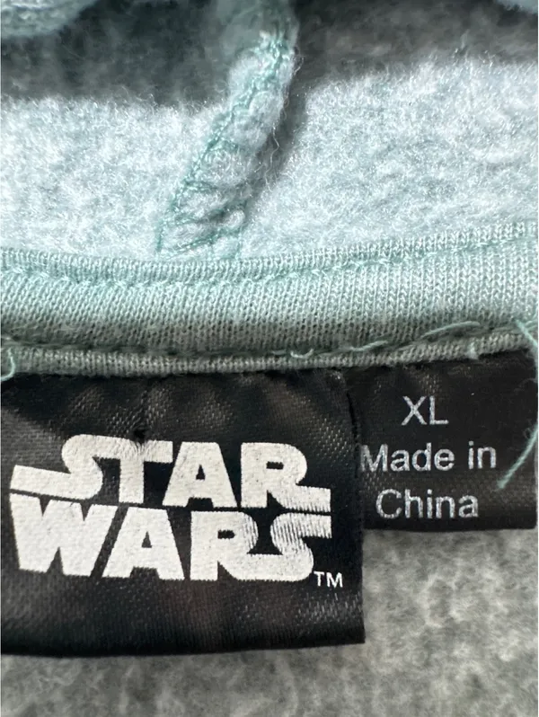 XL Star Wars Baby Yoda Hoodie - Cozy Galactic Vibes! - Image 5