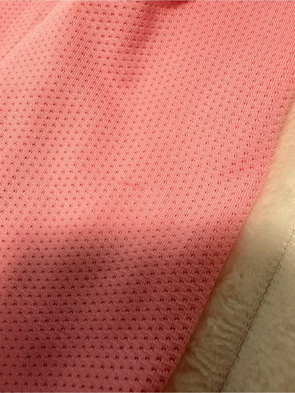 Adidas Golf Women 1/4 Zip UPF50 Shirt Pullover in Light Pink Size M Sporty Golf - Image 2