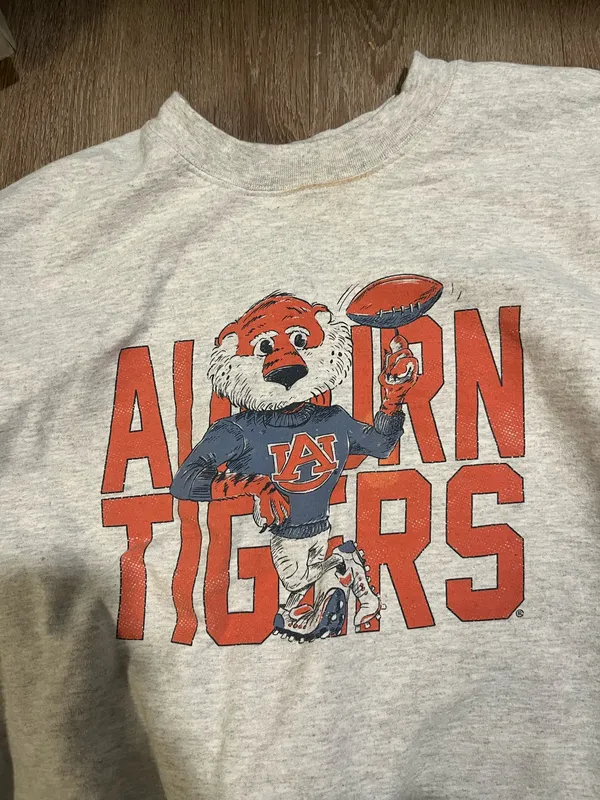 Auburn University Crewneck Gray Size L - Image 2