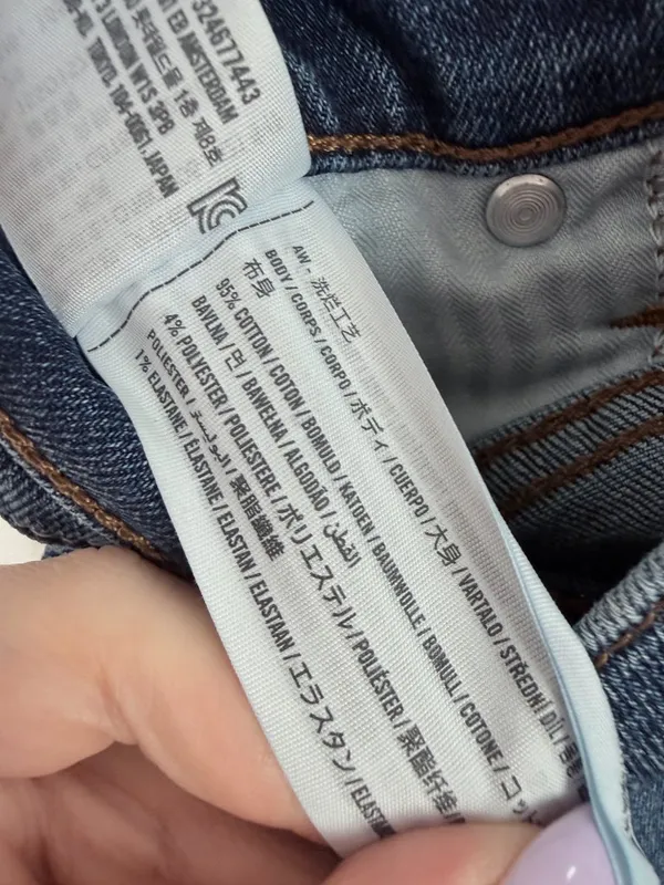 Abercrombie & Fitch Curve Love The '90s Straight Ultra High Rise Jeans 29 8 EUC - Image 9