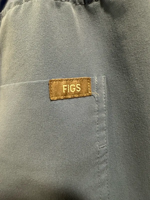 FIGS Zamora Jogger Scrub Pants Ceil Blue - Image 4