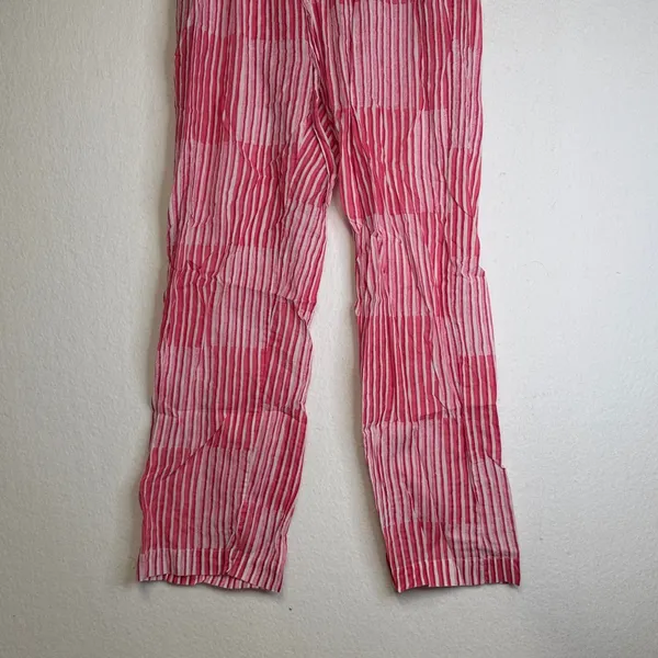 Roller Rabbit 100% Cotton Striped Pink Pants - Image 3