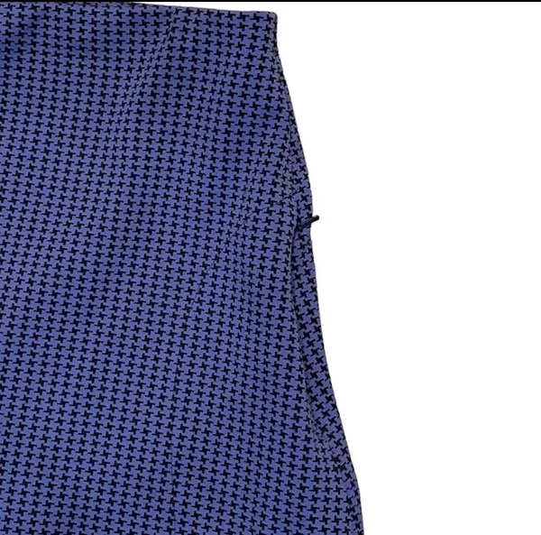 NWT Smashing Golf & Tennis Black Blue Houndstooth Skort Compression Slimming M - Image 3
