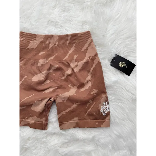 Darc Sport Wolves Forever Seamless Everson Shorts Desert Rose Native Camo Small - Image 5