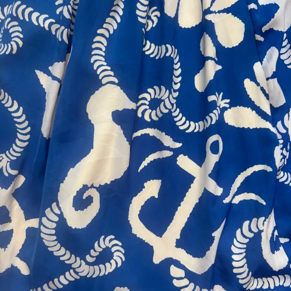 Lilly Pulitzer Dock Hopper Caldwell Dress Strapless Hi-Lo Nautical Summer Size S - Image 10