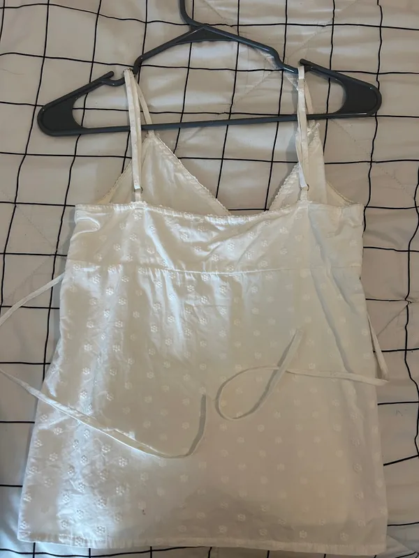 White Brandy Melville Tank - Image 2