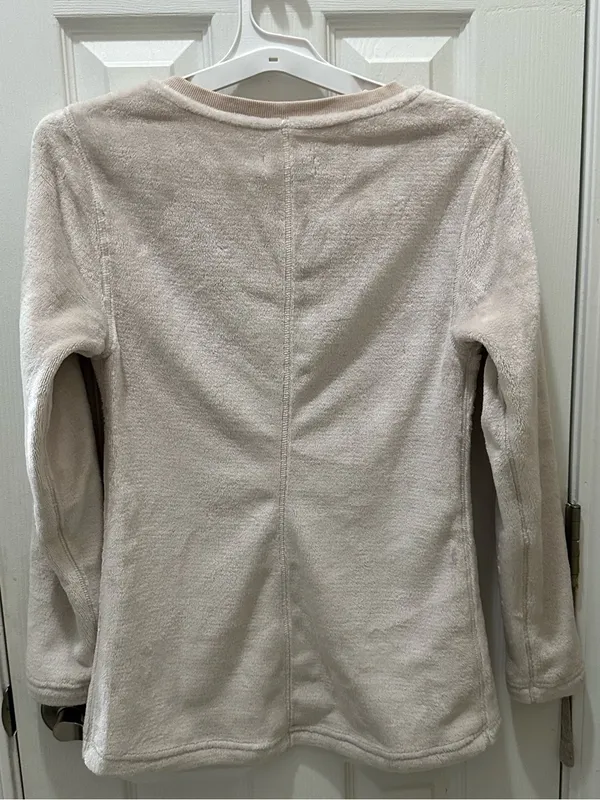 UGG Daisy Cozy Sweater Sweatshirt Fleece Cream Size Small NEW - Image 12