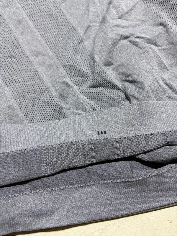 Lululemon Gray Short-Sleeve Active Tee - Image 6