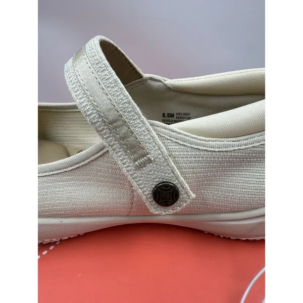 Jsport Womens Shoes Beige Mary Jane Memory Foam Contoured Arch Lightweight 8.5 - Image 11
