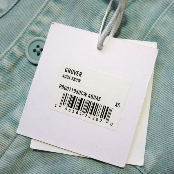 NWT Pistola Grover in Aqua Snow Acid Washed Relaxed Field Suit Jumpsuit XS - Image 6