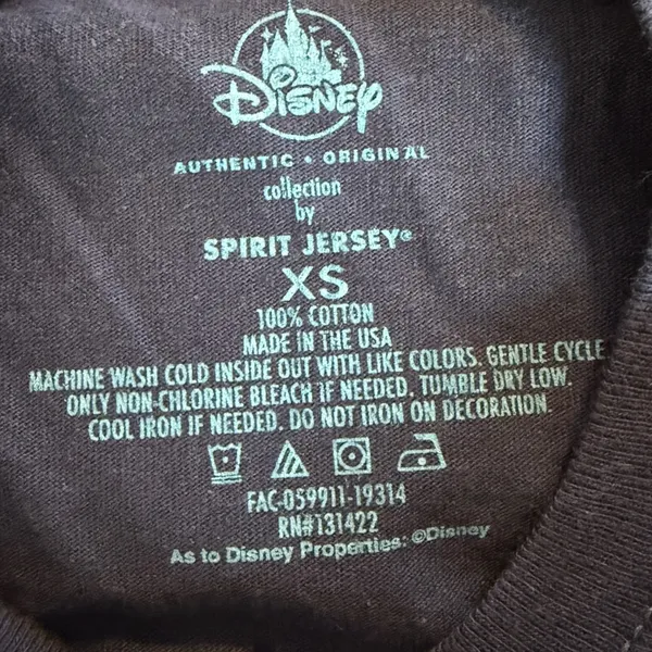 Disney Disneyland NWT Pixar Ball Spirit Jersey Size XS - Image 6