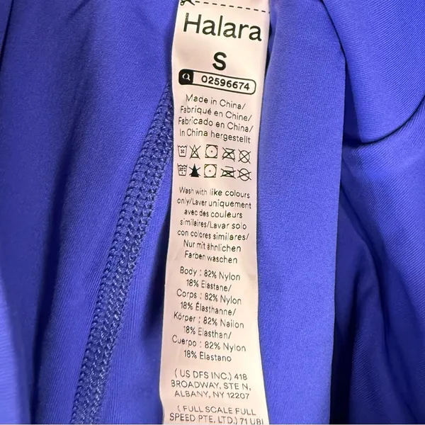 HALARA Vibrant Blue High-Waisted Shorts - Image 4