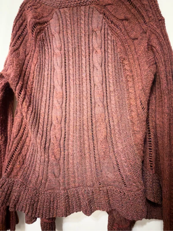 Free People Hemingway Cape Cardigan Size Small - Image 9