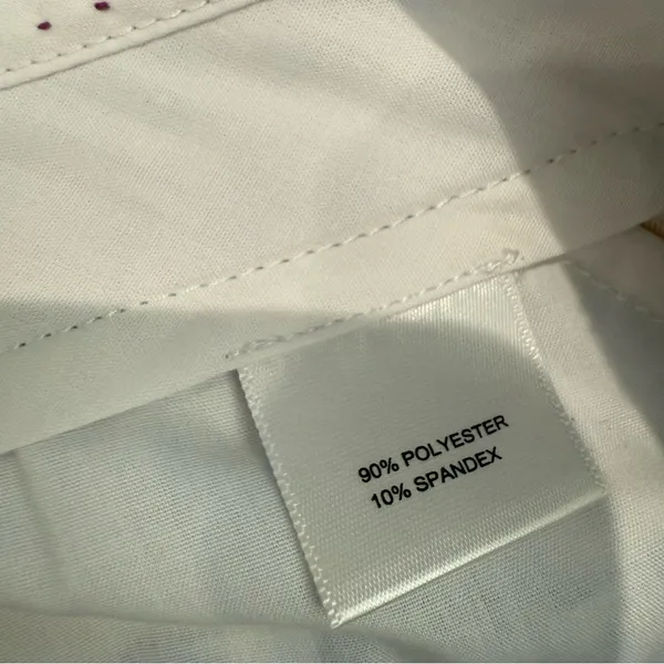 Peter Millar Wicking Pants 6 Cropped Golf Cotton Blend Blue White Coastal‎ Prep - Image 9
